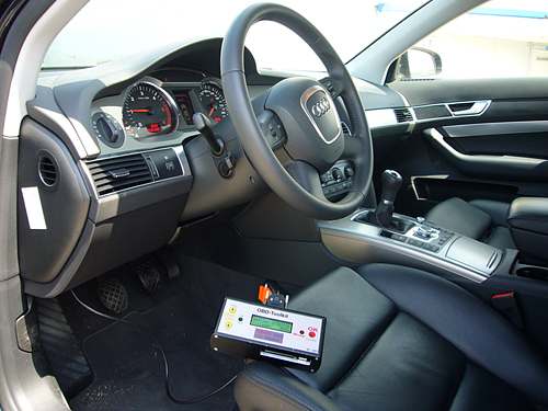 OBD Chiptuning chip van Audi uitlezen