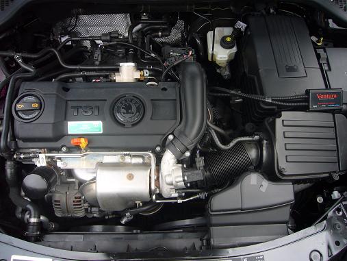 Ventura benzine tuning voor de Skoda Octavia 1.4 TSI motor met 122 Pk en 204 NM Koppel