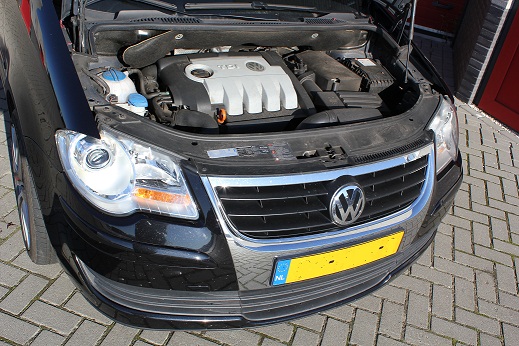Rijervaring Chiptuning Volkswagen Touran 1.9 TDI 105 PK Voorkant
