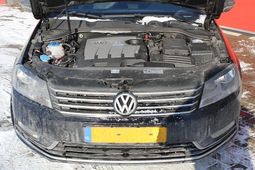 Rijervaring Chiptuning Volkswagen Passat 1.6 TDi 105 PK Voorkant