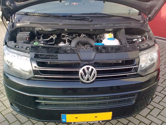 Rijervaring Chiptuning Volkswagen Transporter T6 2.0 TDI 180 PK Voorkant