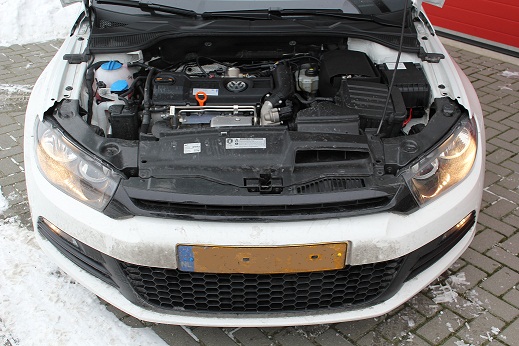 Rijervaring Chiptuning Volkswagen Scirocco 1.4 TSI 122 PK Voorkant